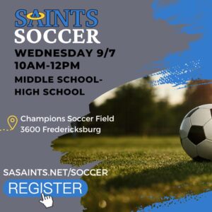 September 7, 2022 Soccer Clinic